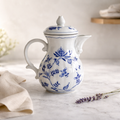 Blaue Donau Japan Porzellan Kaffeekanne mit Deckel – Zwiebelmuster