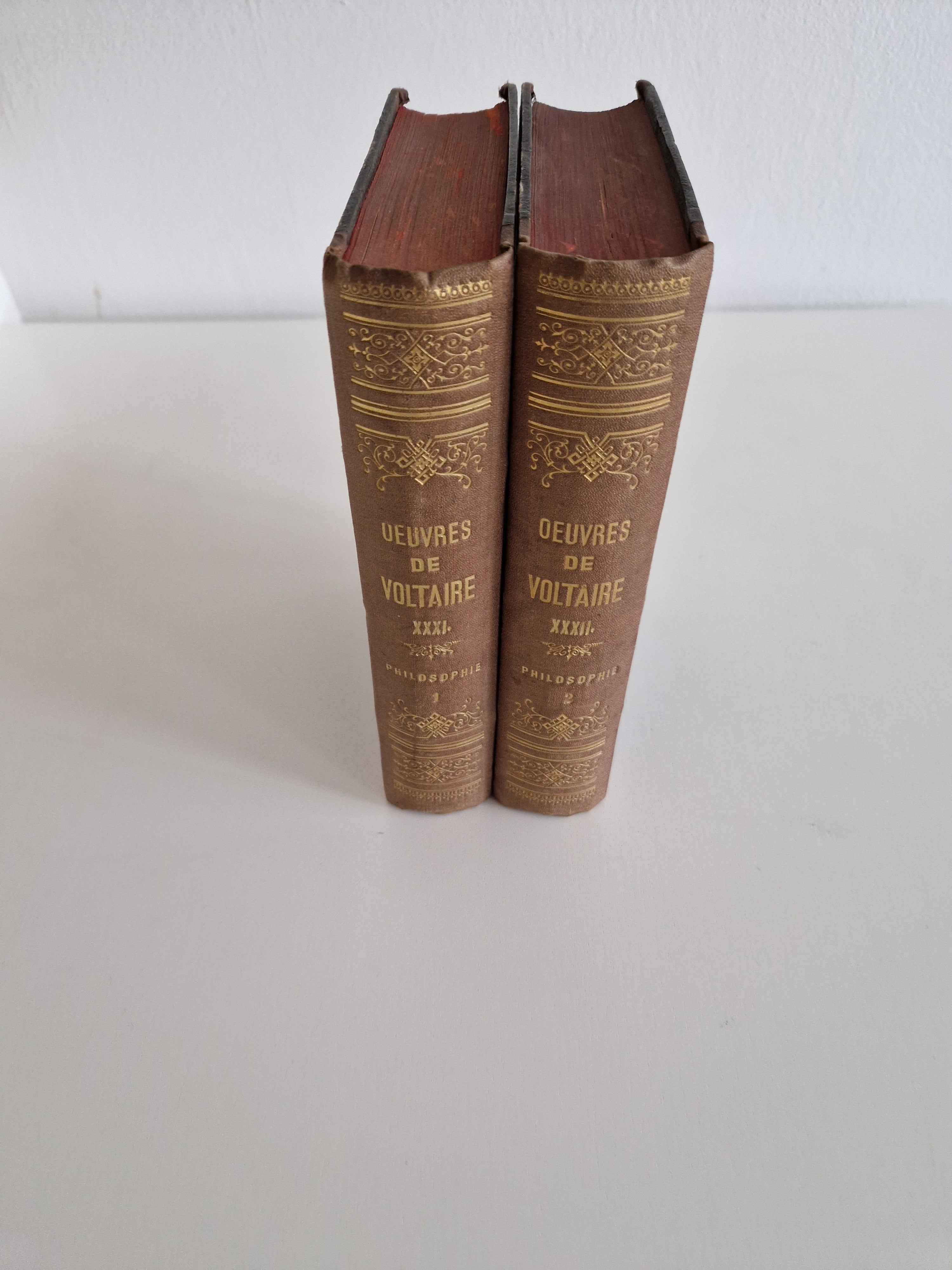Œuvres Complètes de Voltaire – Philosophie, Tomes I & II – Paris, Dupont, 1825