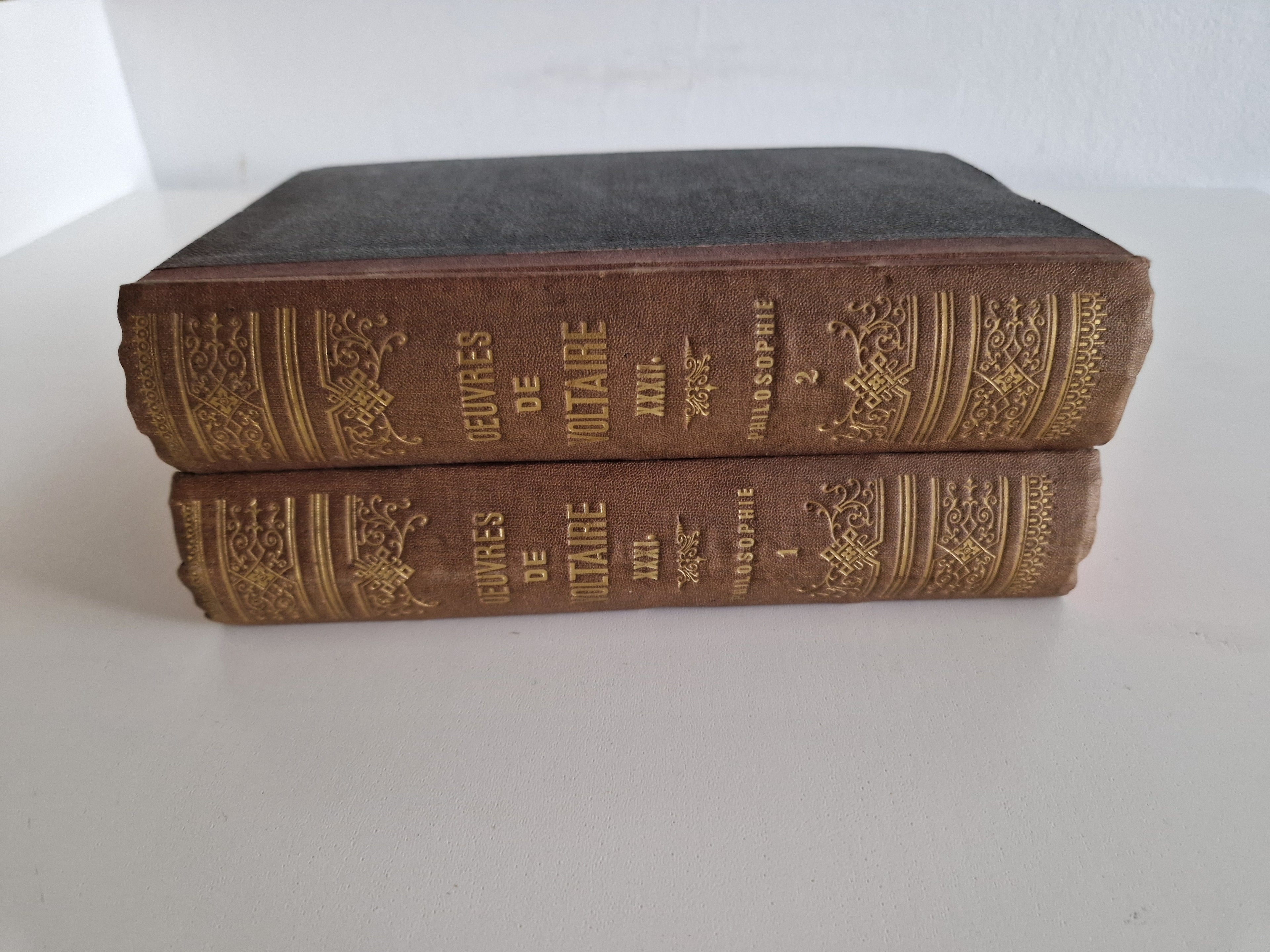 Œuvres Complètes de Voltaire – Philosophie, Tomes I & II – Paris, Dupont, 1825