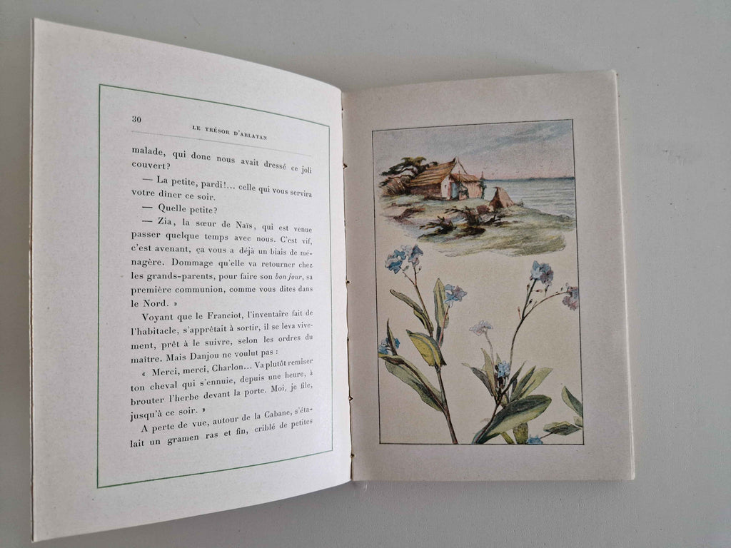 Enchanting Antique French Illustrated Book: Le Trésor d'Arlatan by Alphonse Daudet