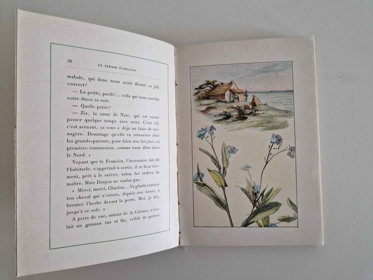 Enchanting Antique French Illustrated Book: Le Trésor d'Arlatan by Alphonse Daudet