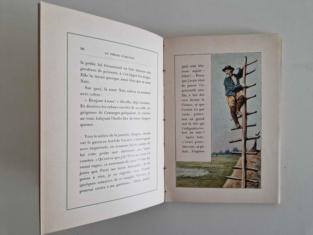 Enchanting Antique French Illustrated Book: Le Trésor d'Arlatan by Alphonse Daudet