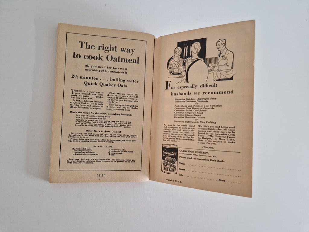 Kochbuch-Klassiker Phoebe Danes Berühmtes, 3. Auflage, New York 1923 333 neue Wege zum Herzen eines Mannes