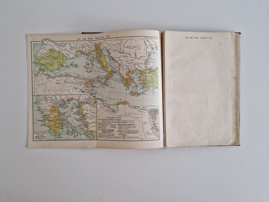 F. W. Putzger's Historischer Schul-Atlas – Wien 1910, 32nd Edition, A. Pichlers Witwe & Sohn