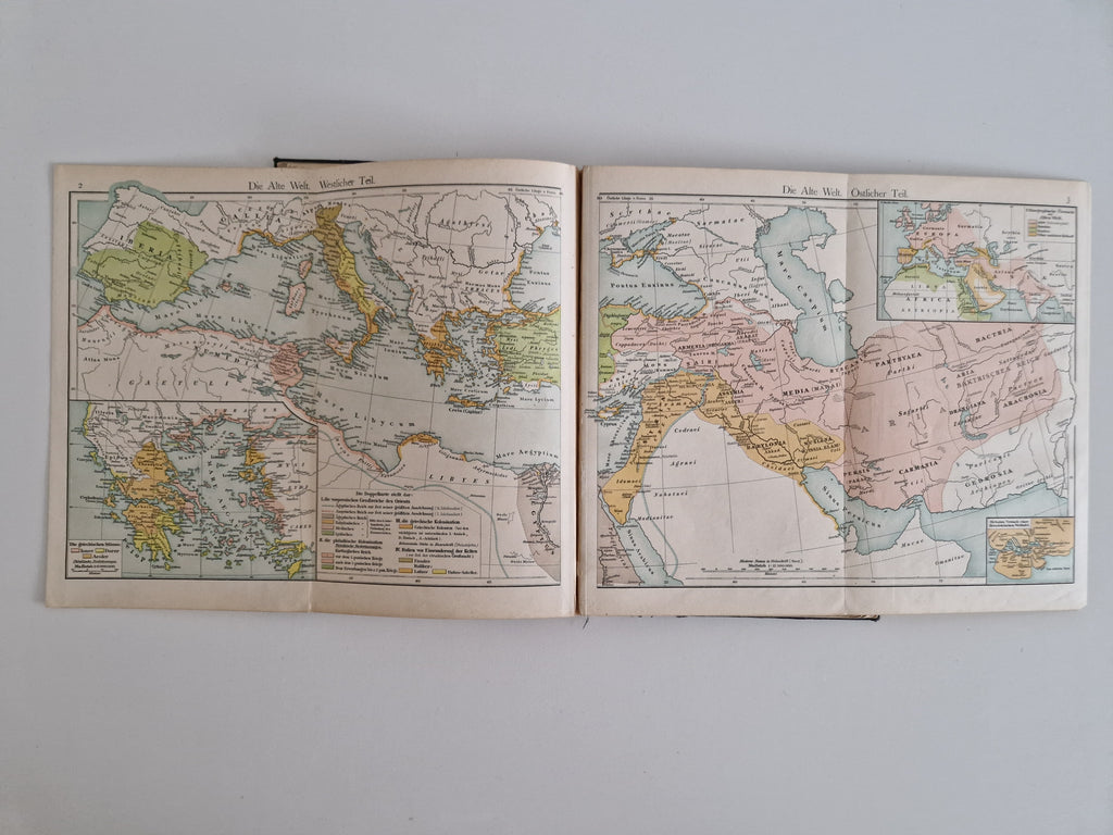 F. W. Putzger's Historischer Schul-Atlas – Wien 1910, 32nd Edition, A. Pichlers Witwe & Sohn