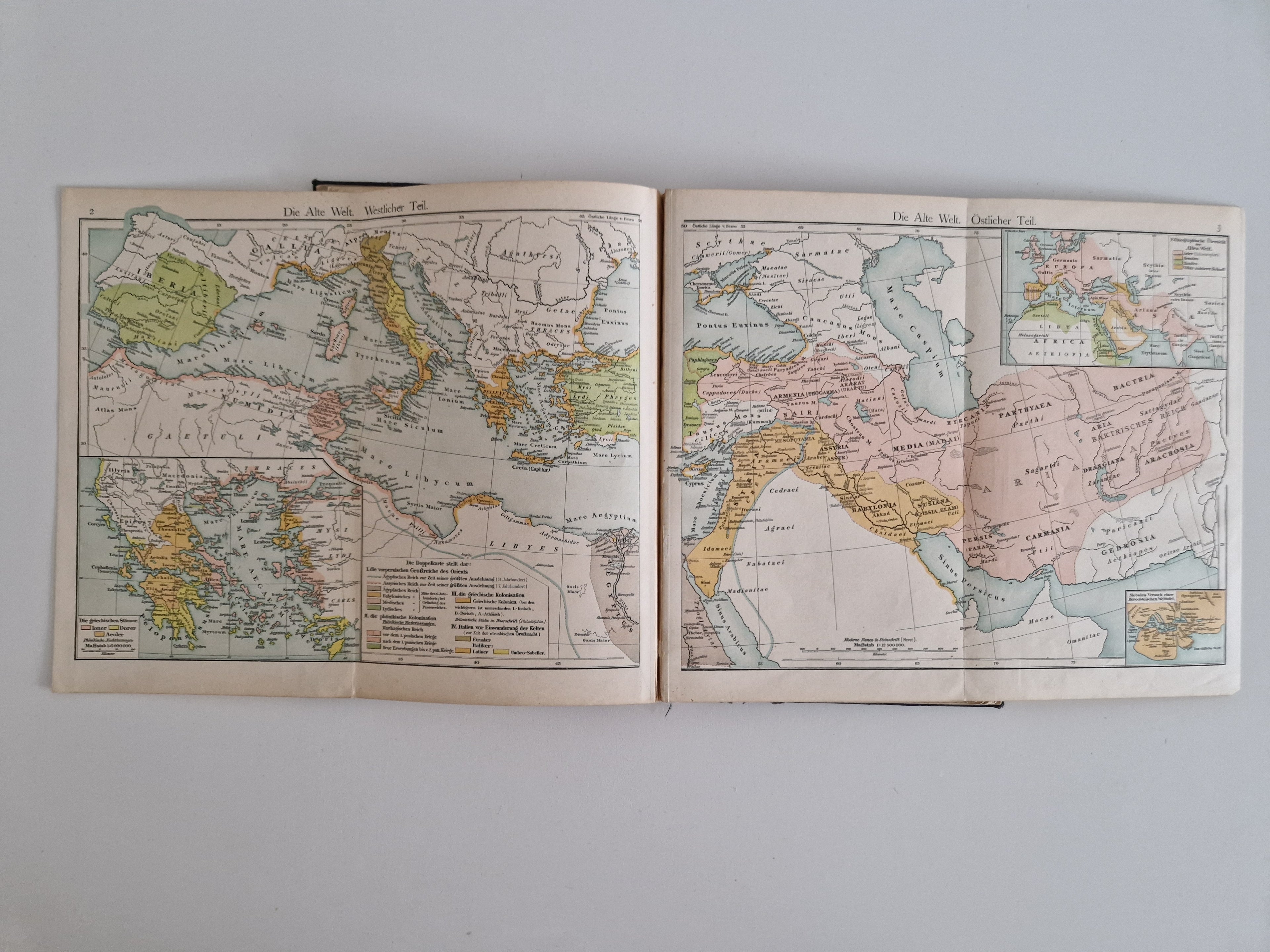 F. W. Putzger's Historischer Schul-Atlas – Wien 1910, 32nd Edition, A. Pichlers Witwe & Sohn
