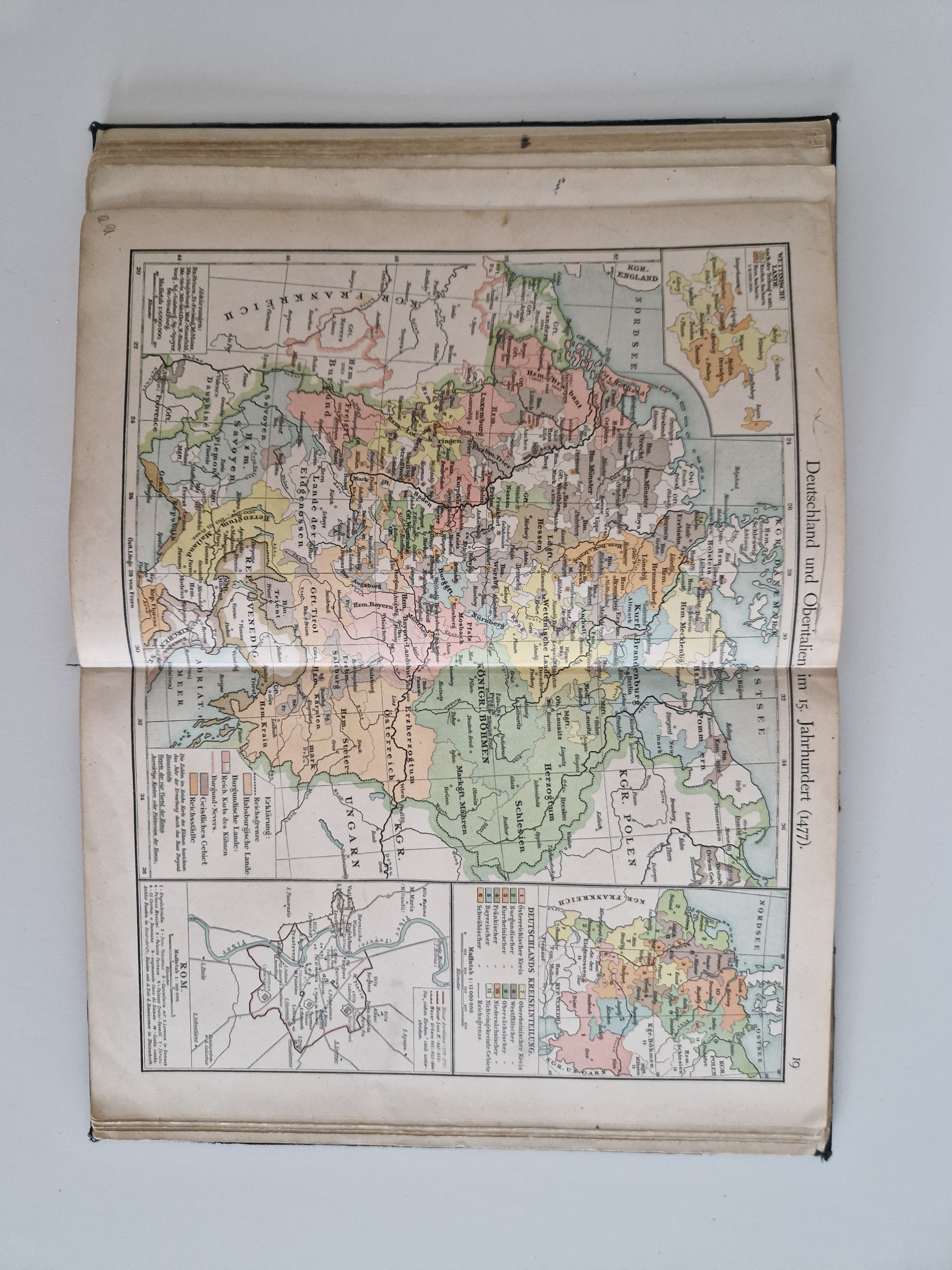 F. W. Putzger's Historischer Schul-Atlas – Wien 1910, 32nd Edition, A. Pichlers Witwe & Sohn