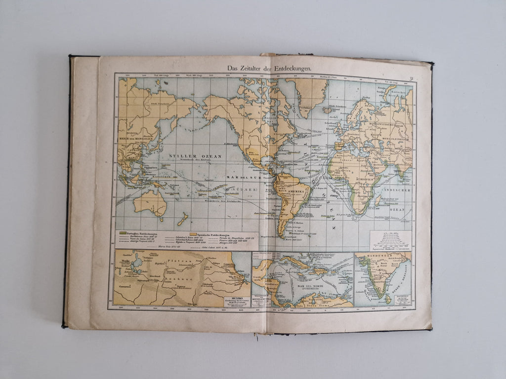 F. W. Putzger's Historischer Schul-Atlas – Wien 1910, 32nd Edition, A. Pichlers Witwe & Sohn