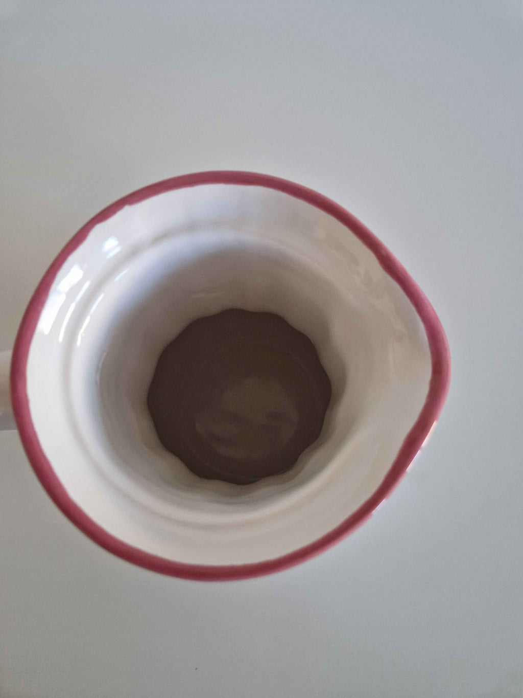 Vintage Gmundner Keramik Jug - Beautiful Rotgeflammt Red Dot Pattern