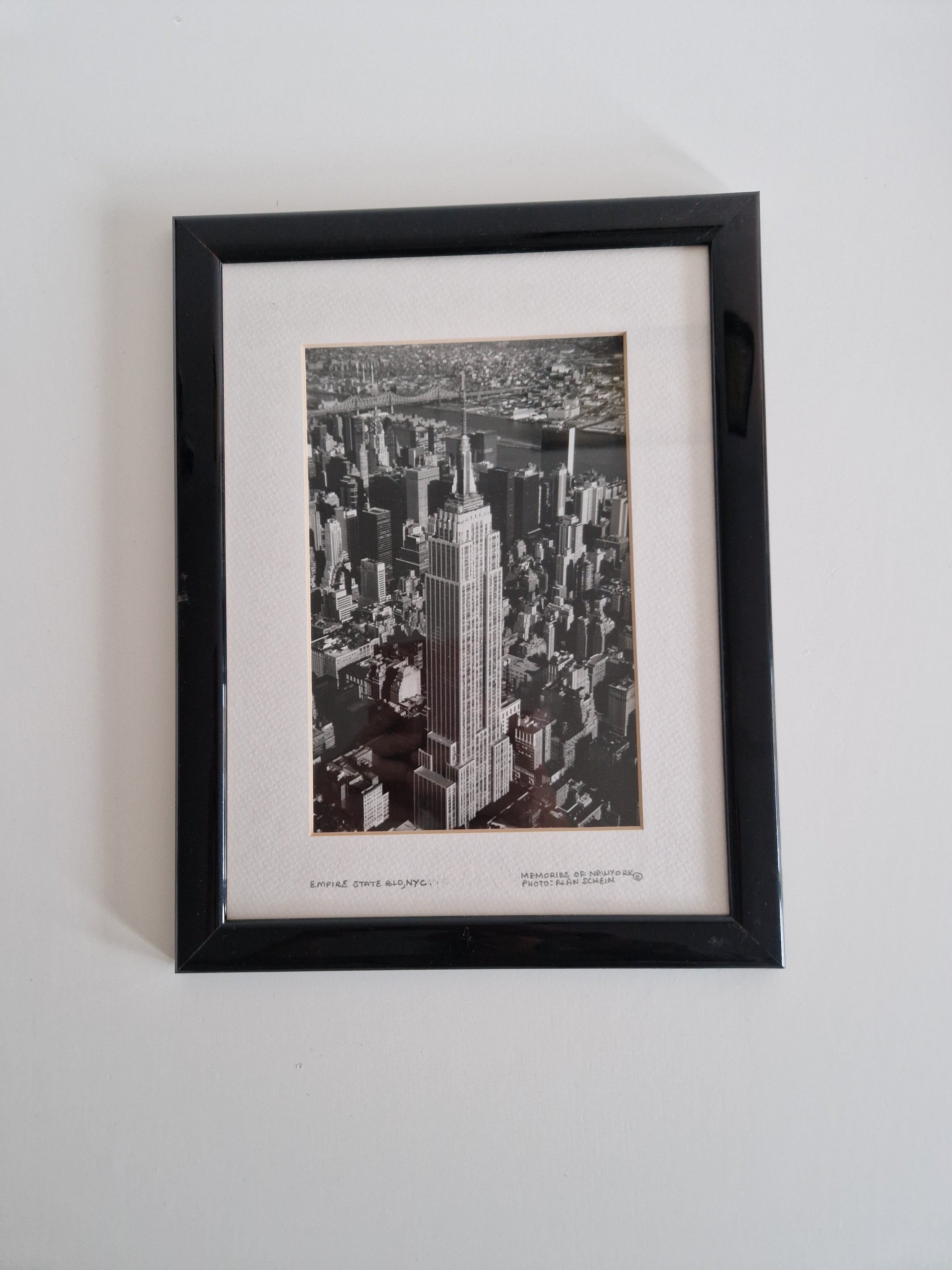Set of 3 Framed B&W Prints – Memories of New York, Photo: Alan Schein