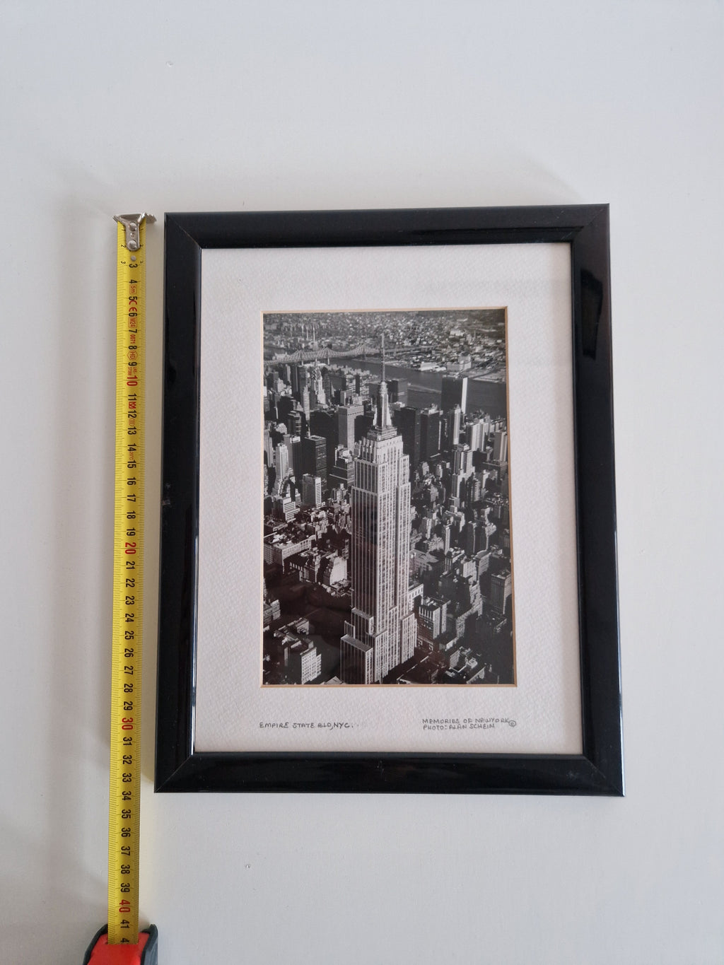 Set of 3 Framed B&W Prints – Memories of New York, Photo: Alan Schein