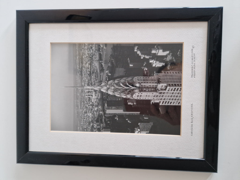 Set of 3 Framed B&W Prints – Memories of New York, Photo: Alan Schein