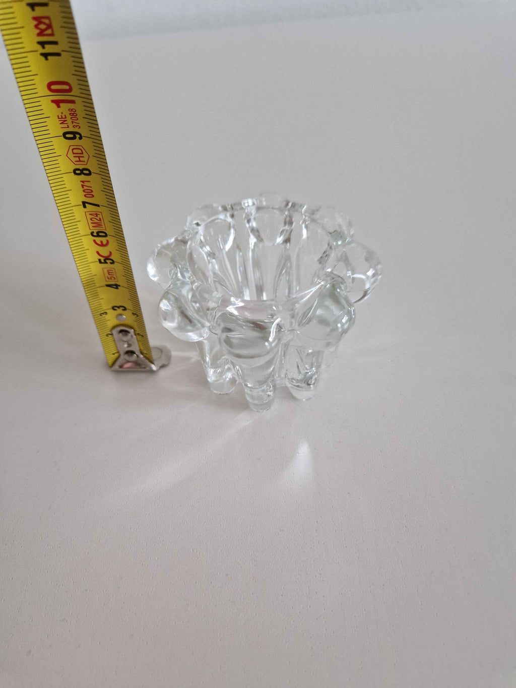 Vintage Crystal Tealight Holders Set of 2 - Elevate Your Home Décor