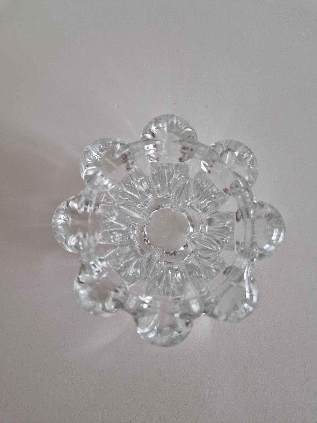 Vintage Crystal Tealight Holders Set of 2 - Elevate Your Home Décor