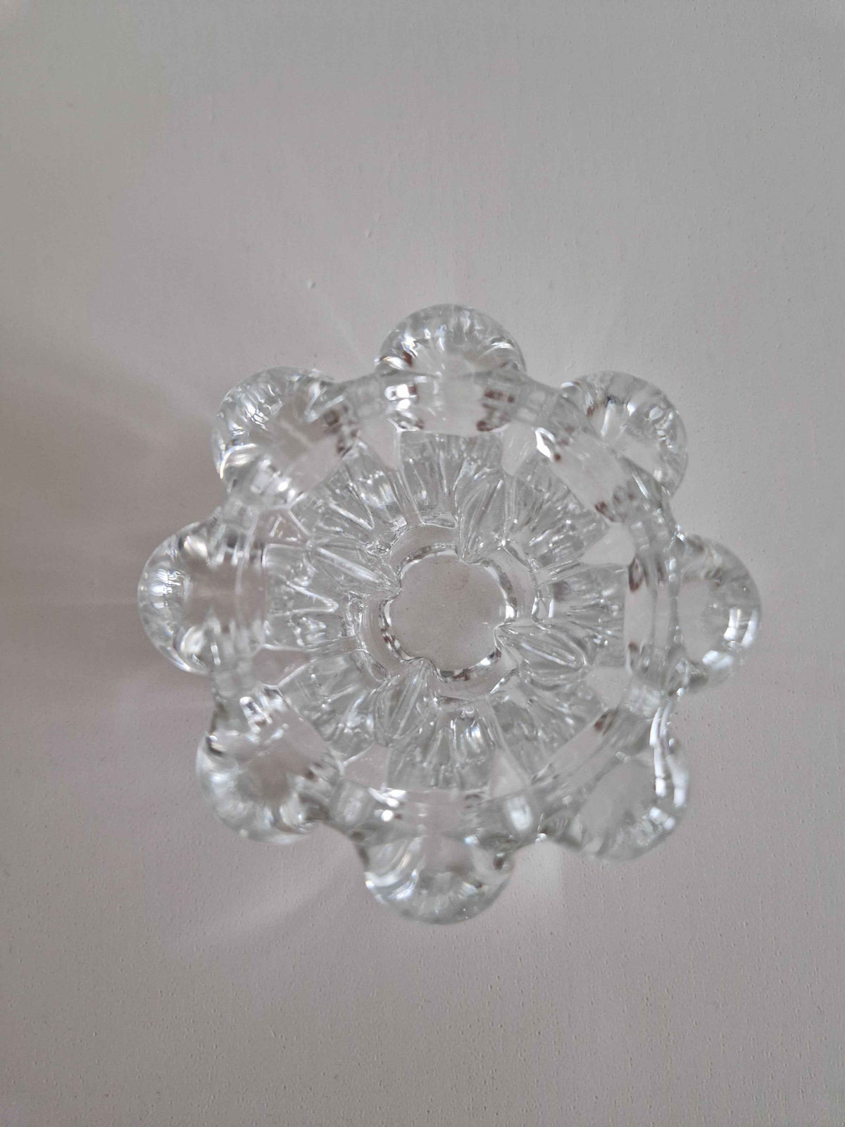 Vintage Crystal Tealight Holders Set of 2 - Elevate Your Home Décor