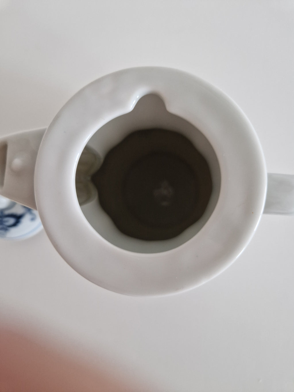 Blaue Donau Japan Porzellan Kaffeekanne mit Deckel – Zwiebelmuster