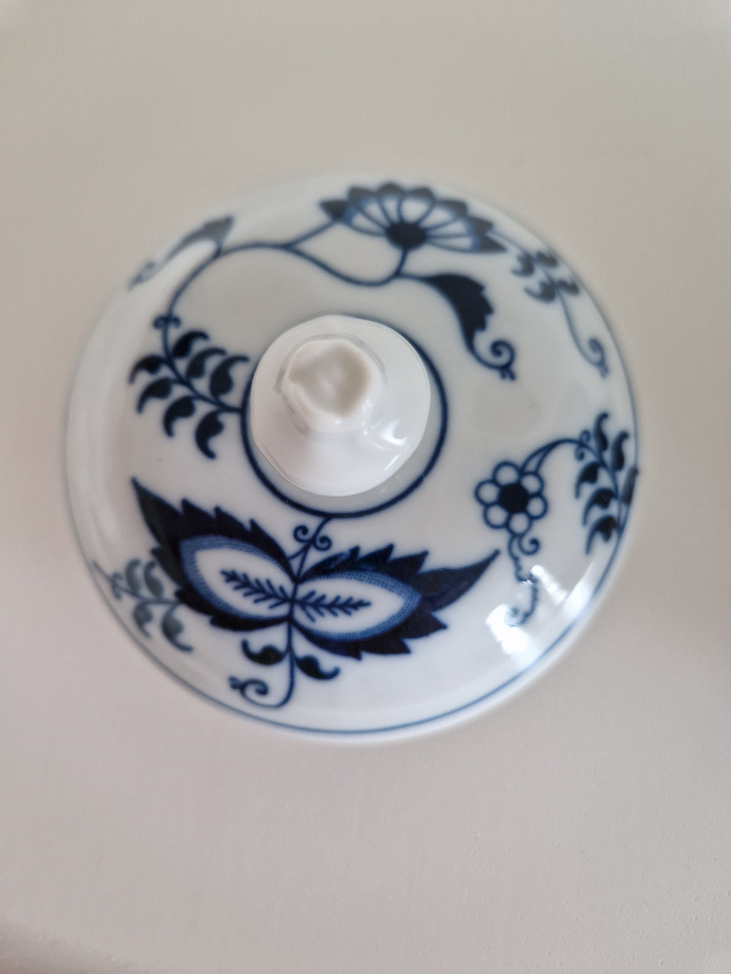 Blaue Donau Japan Porzellan Kaffeekanne mit Deckel – Zwiebelmuster