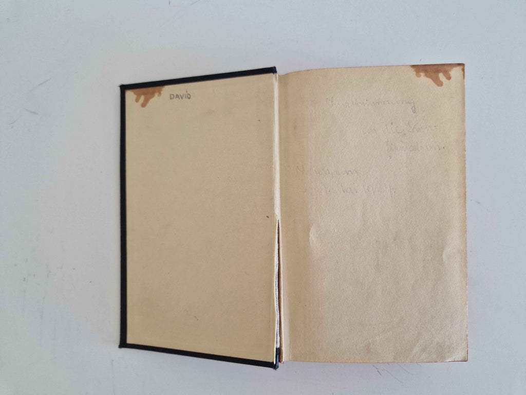 Antique German Bible Luther Translation Pocket Edition Wurttemberg Stuttgart 1936 Complete