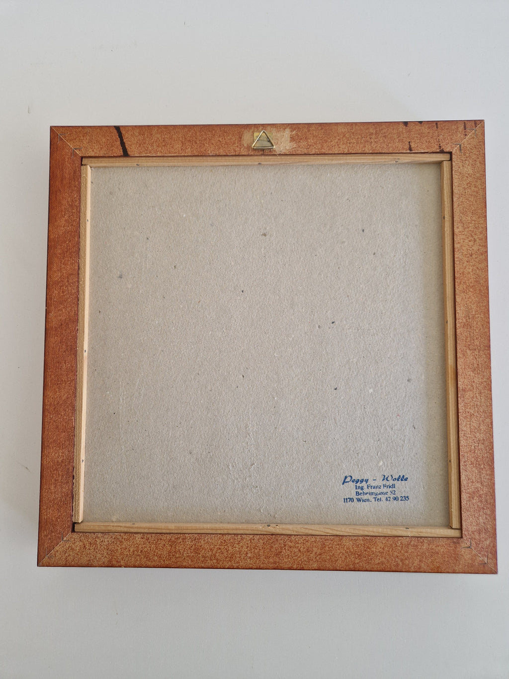 Vintage Framed Floral Needlepoint – Roses & Hydrangea Bouquet
