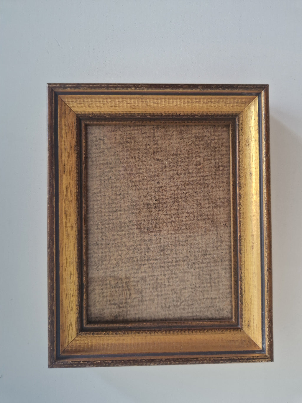 Cadre en bois doré et marron – Style vintage