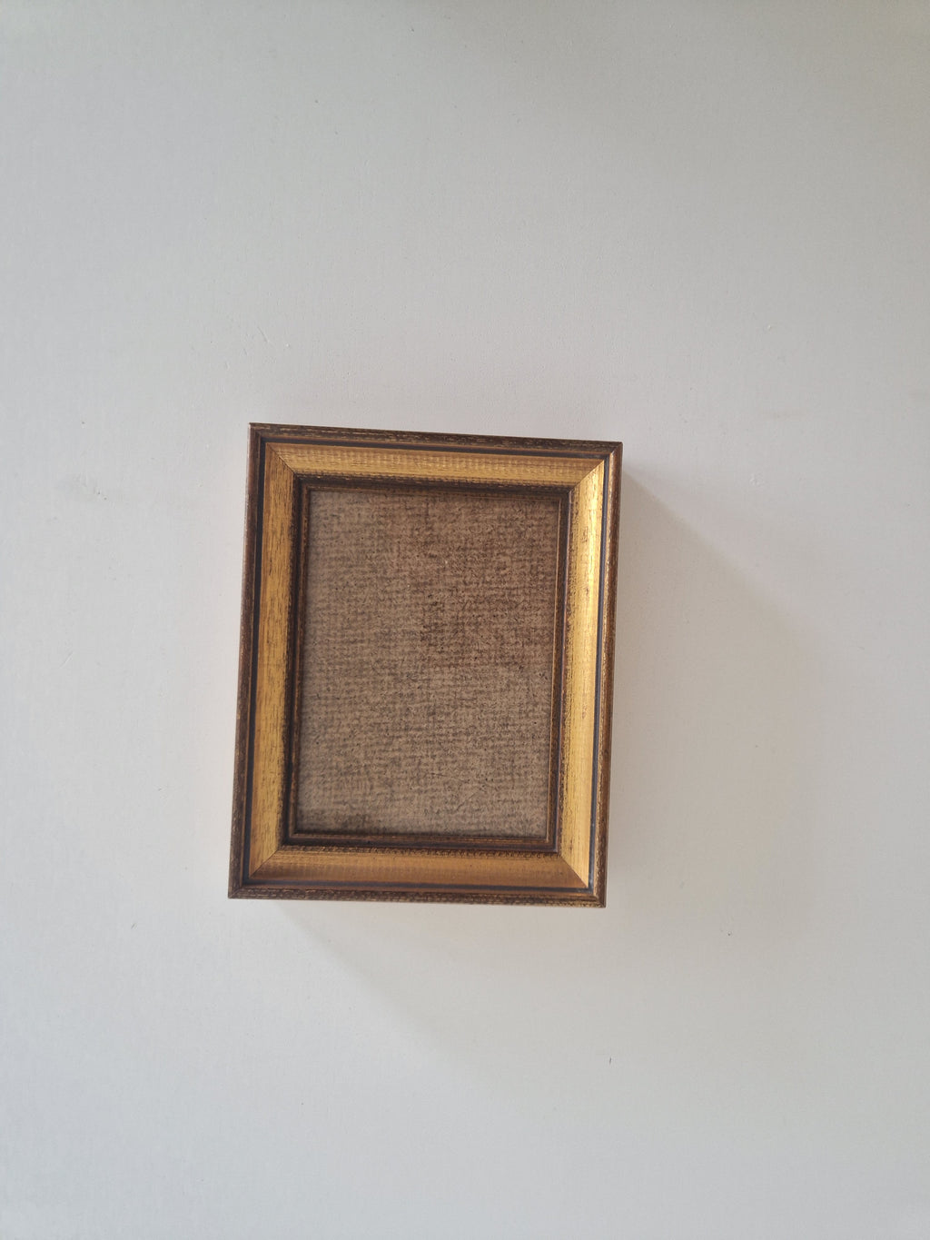 Cadre en bois doré et marron – Style vintage
