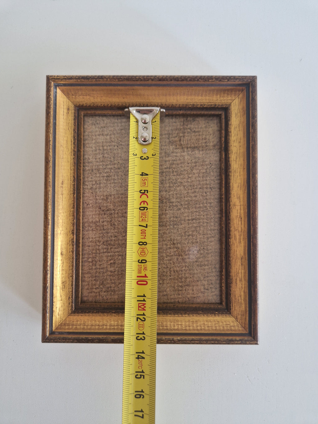 Cadre en bois doré et marron – Style vintage