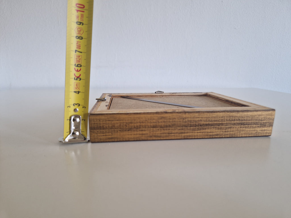 Cadre en bois doré et marron – Style vintage