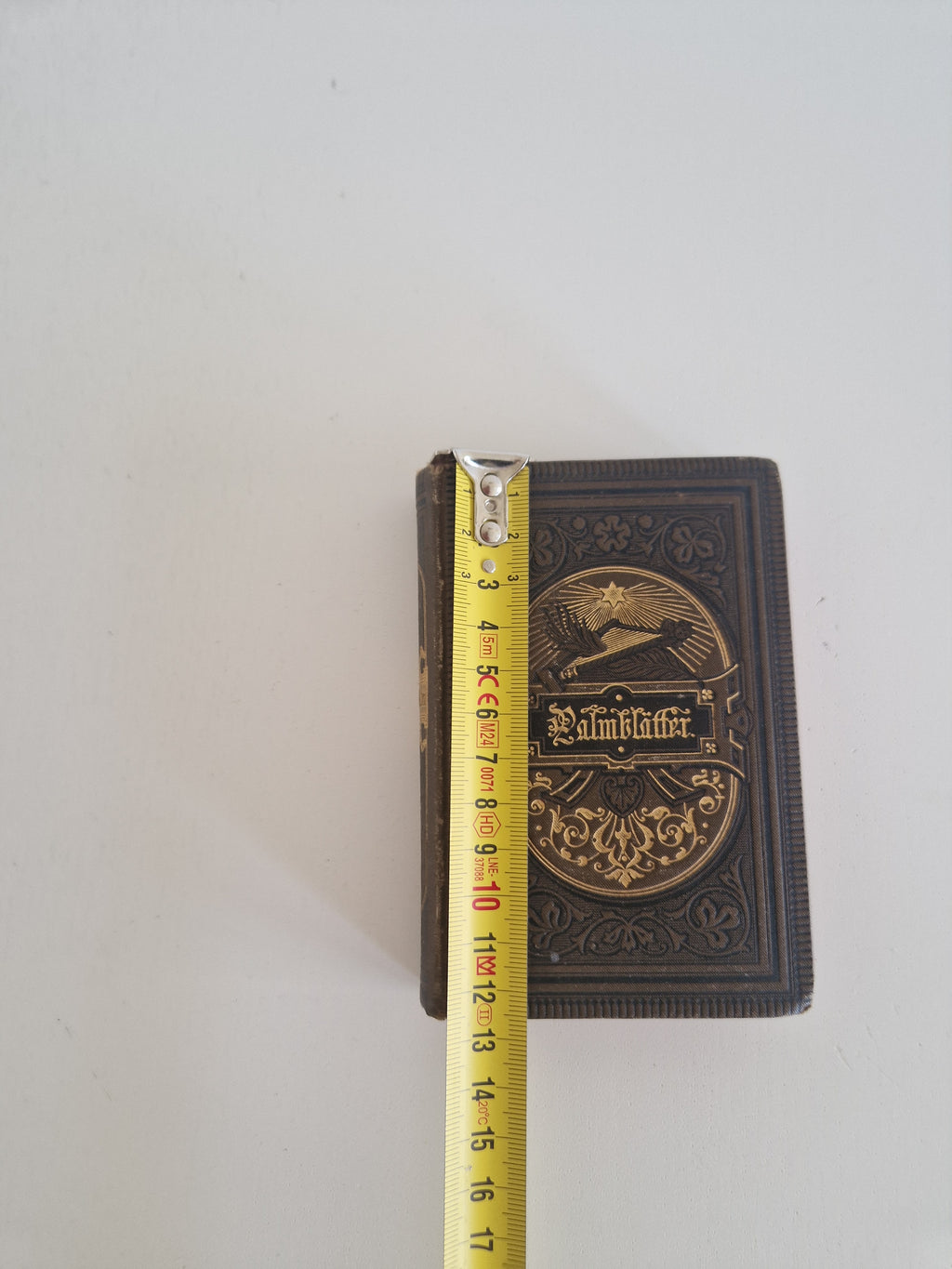 Palmblätter – Poésie dévotionnelle allemande ancienne, Stuttgart 1895, 114e édition, format de poche
