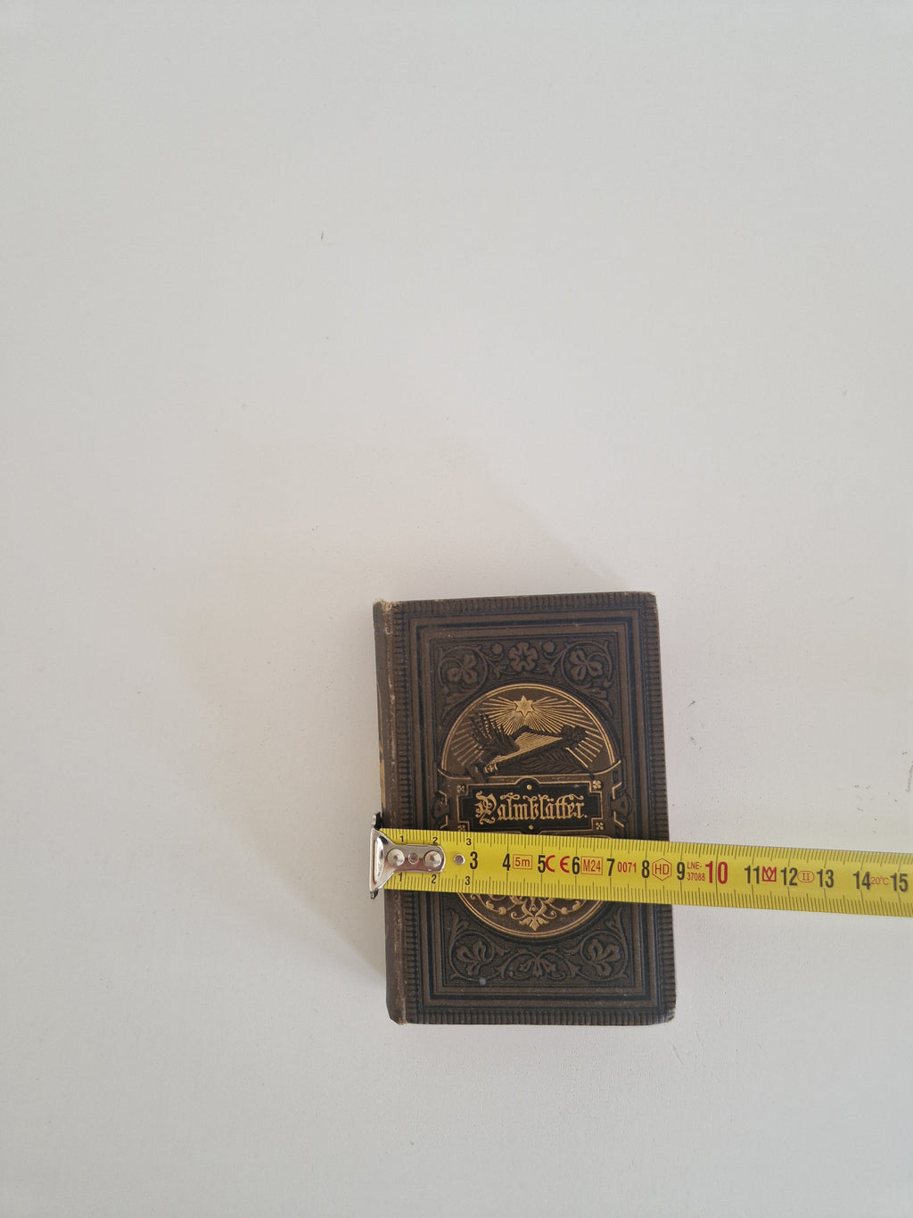 Palmblätter – Poésie dévotionnelle allemande ancienne, Stuttgart 1895, 114e édition, format de poche