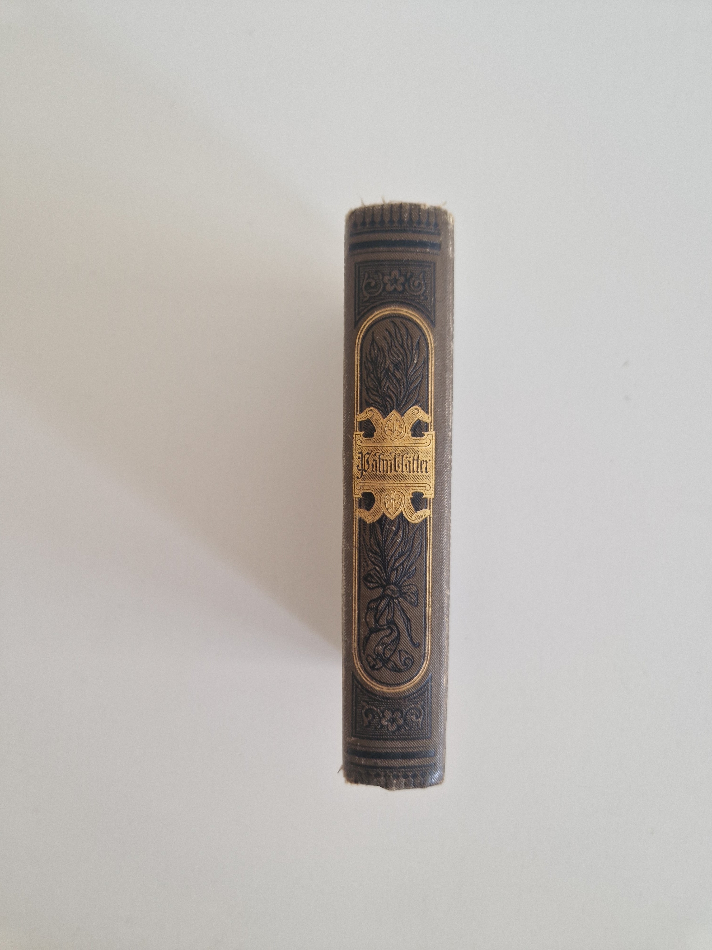 Palmblätter – Poésie dévotionnelle allemande ancienne, Stuttgart 1895, 114e édition, format de poche