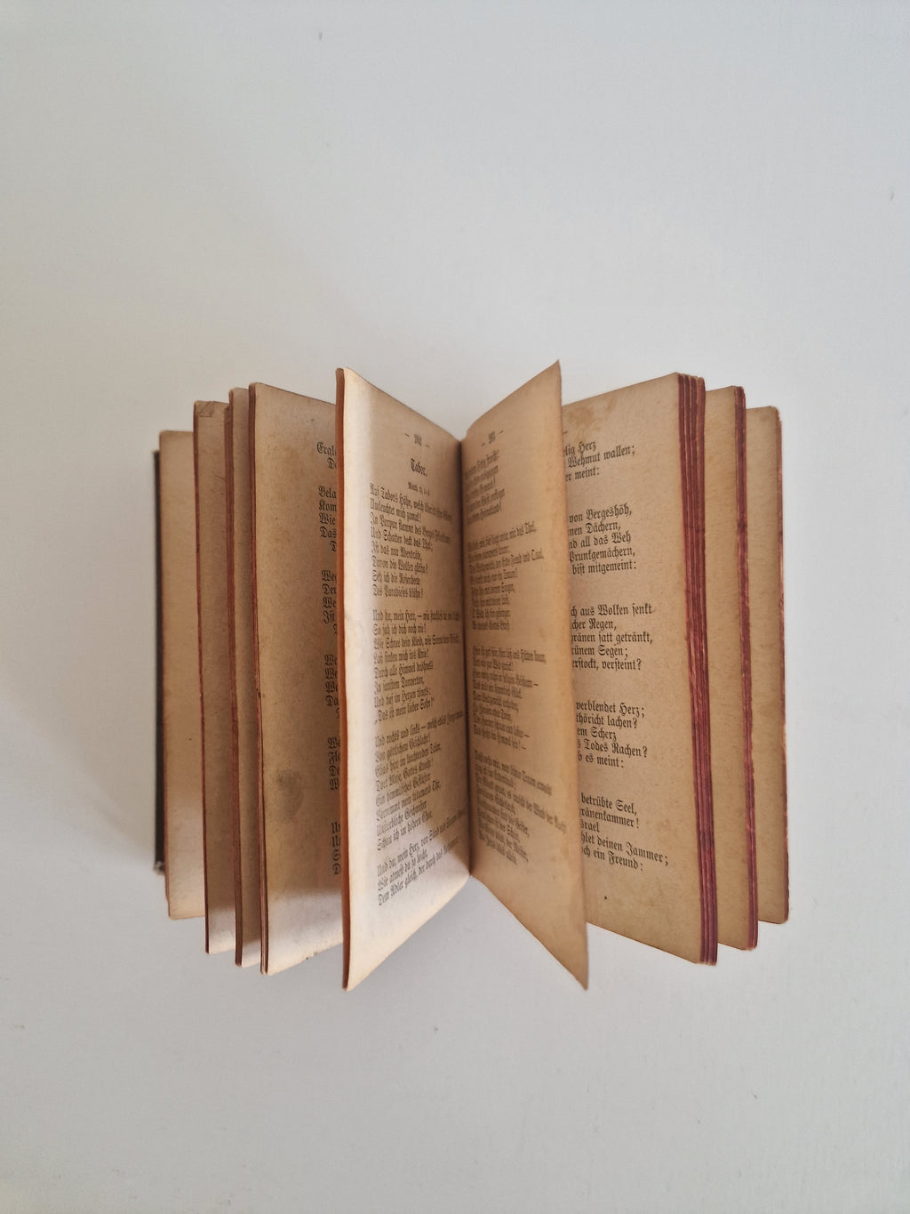 Palmblätter – Poésie dévotionnelle allemande ancienne, Stuttgart 1895, 114e édition, format de poche