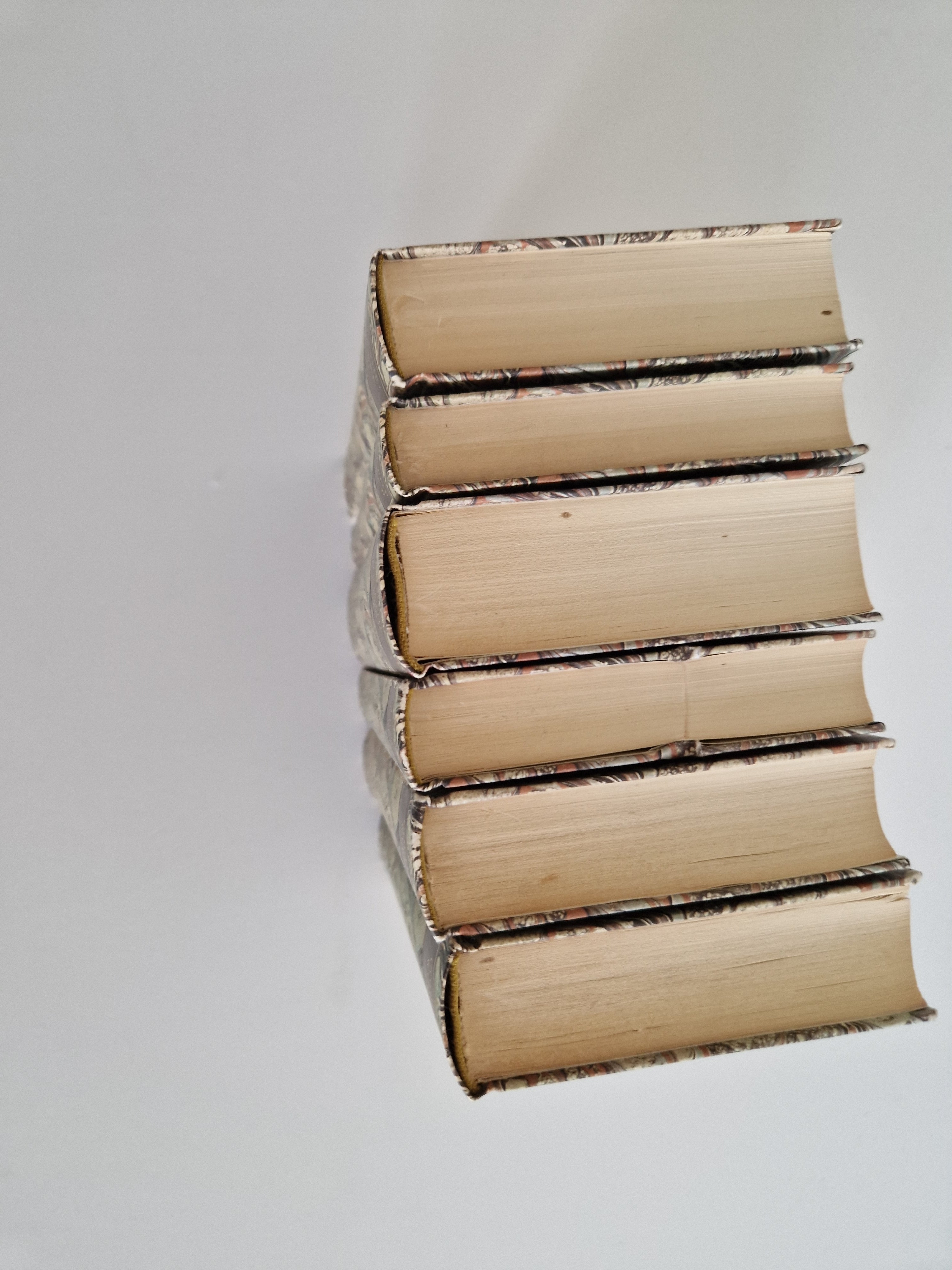 Goethe Werke – Œuvres complètes en 6 volumes | Insel Verlag Frankfurt am Main 1982 | Plats en papier marbré à la main