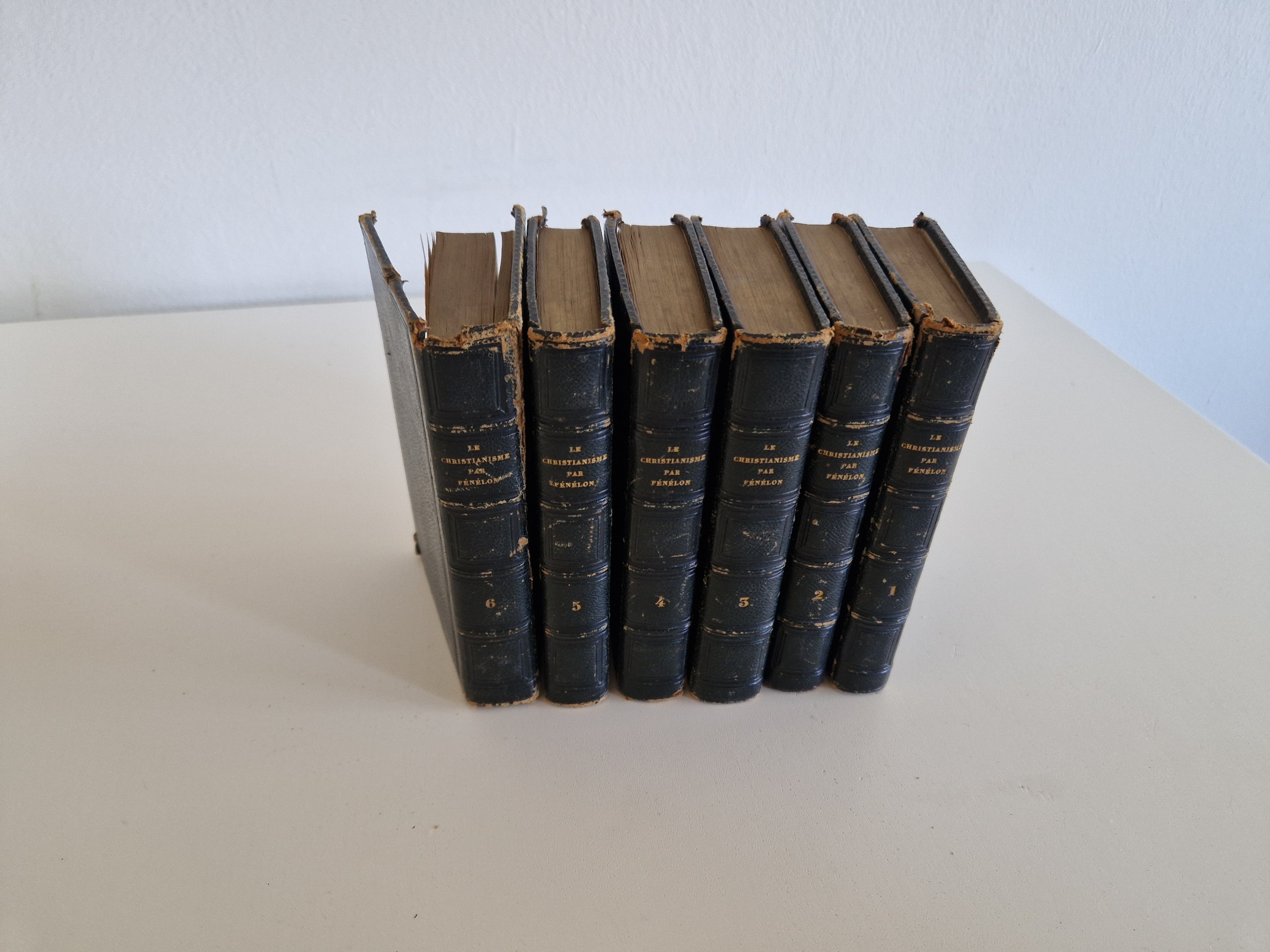 Le Christianisme par Fénelon – Vollständiger 6-bändiger Satz, Paris 1838, 2. Auflage