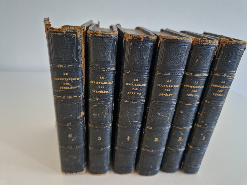 Le Christianisme par Fénelon – Vollständiger 6-bändiger Satz, Paris 1838, 2. Auflage