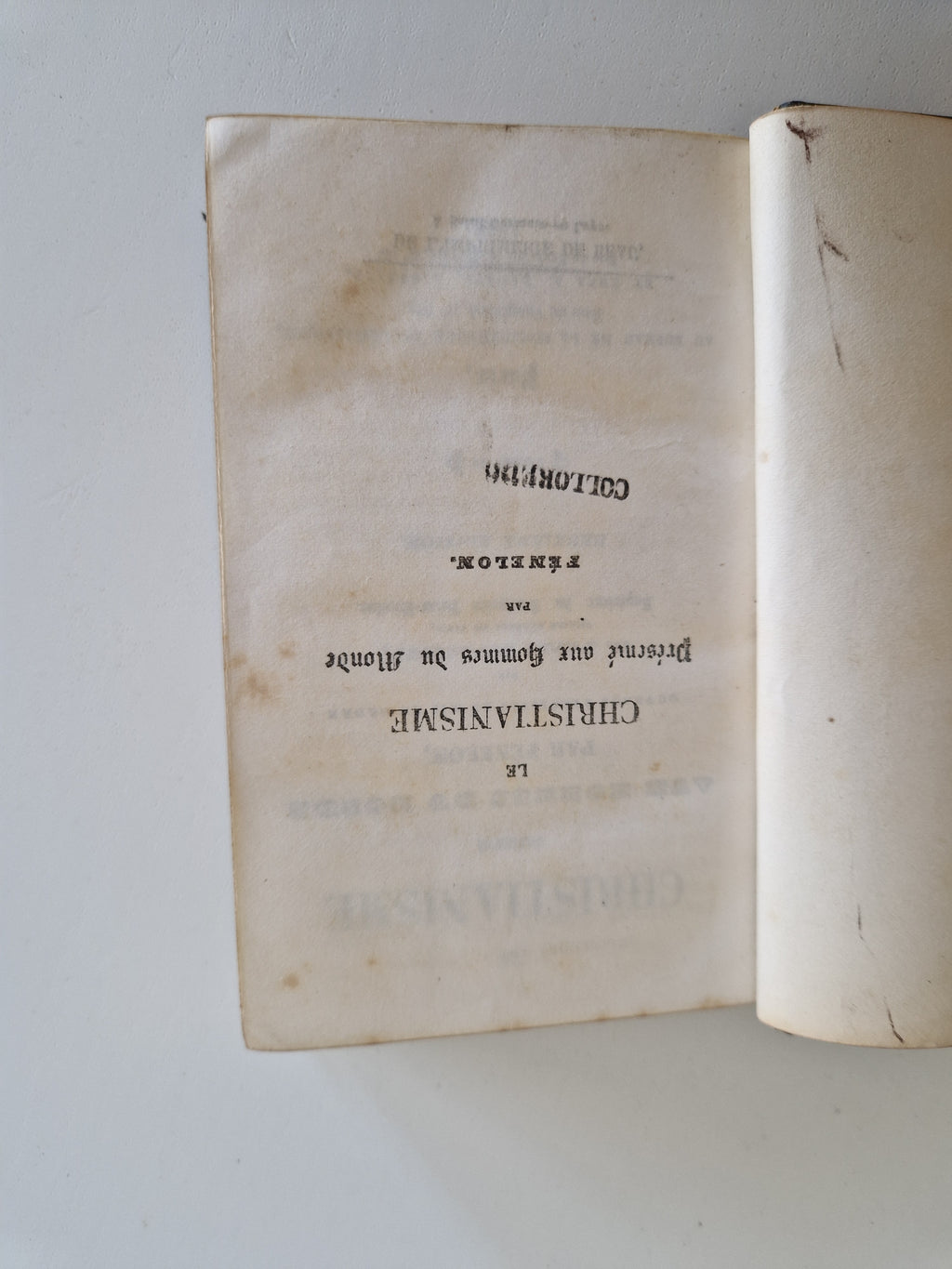 Le Christianisme par Fénelon – Vollständiger 6-bändiger Satz, Paris 1838, 2. Auflage