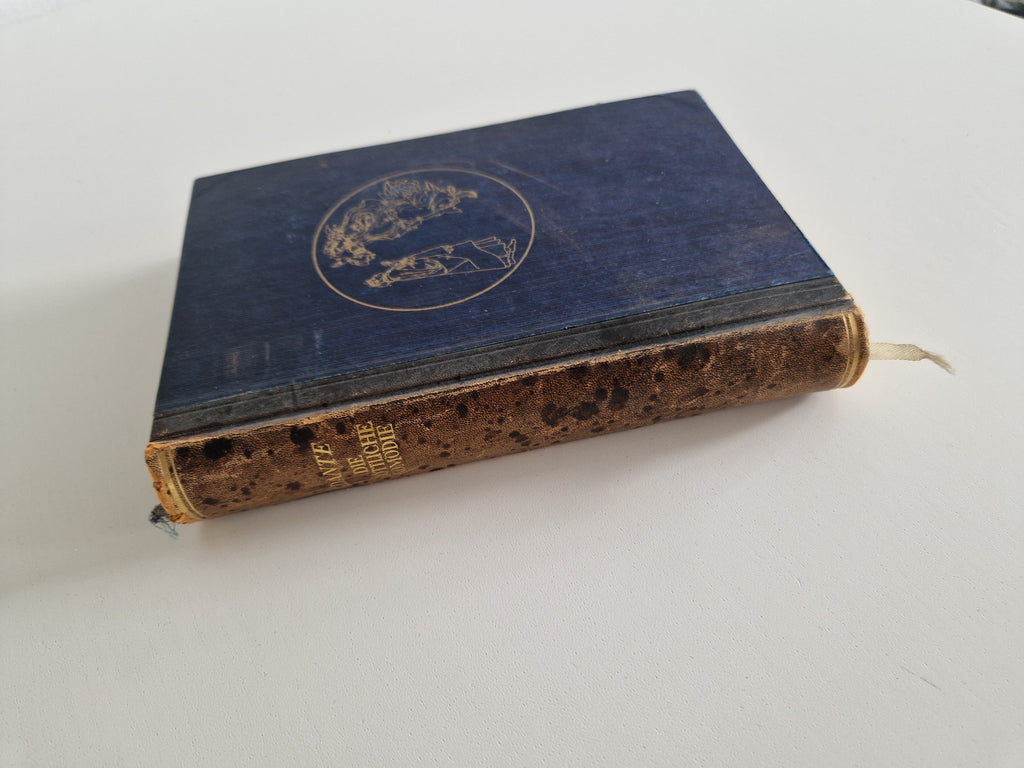 Dante – Göttliche Komödie, Antique German Hardcover, Deutsche Buch-Gemeinschaft Berlin