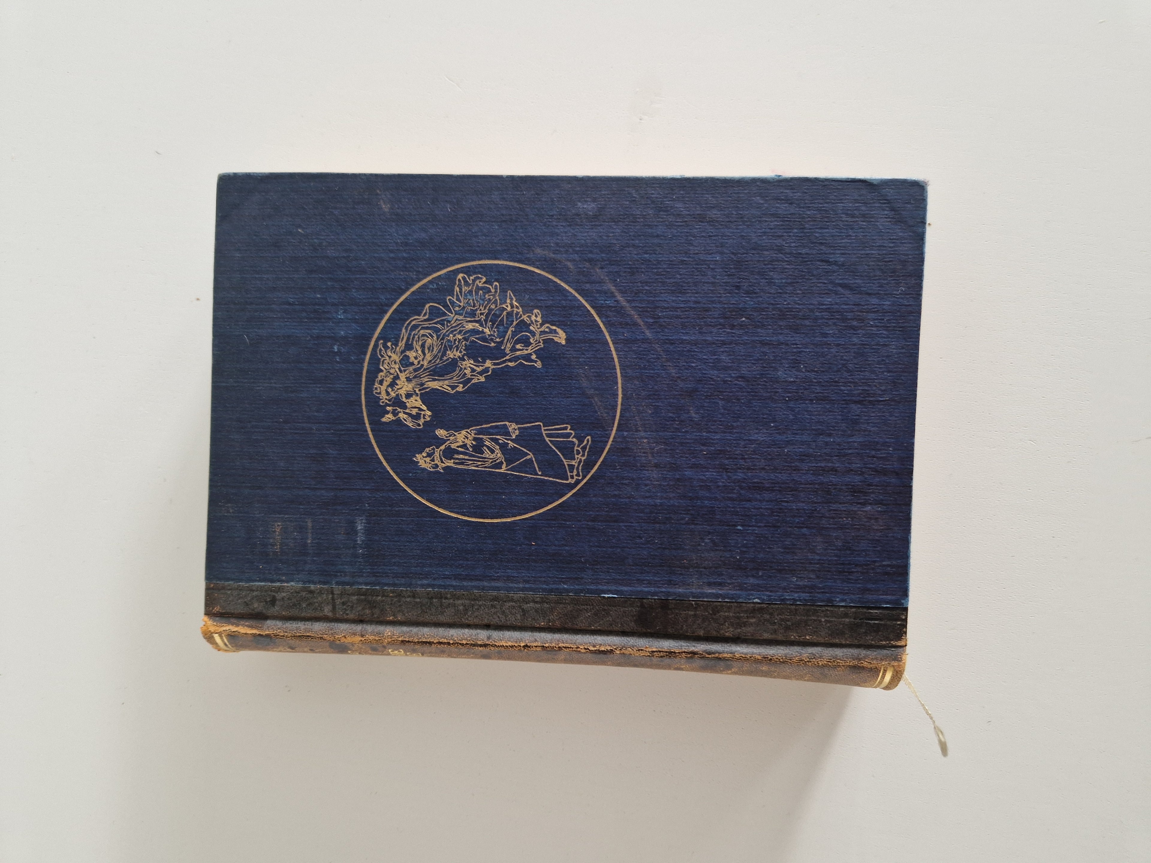 Dante – Göttliche Komödie, Antique German Hardcover, Deutsche Buch-Gemeinschaft Berlin