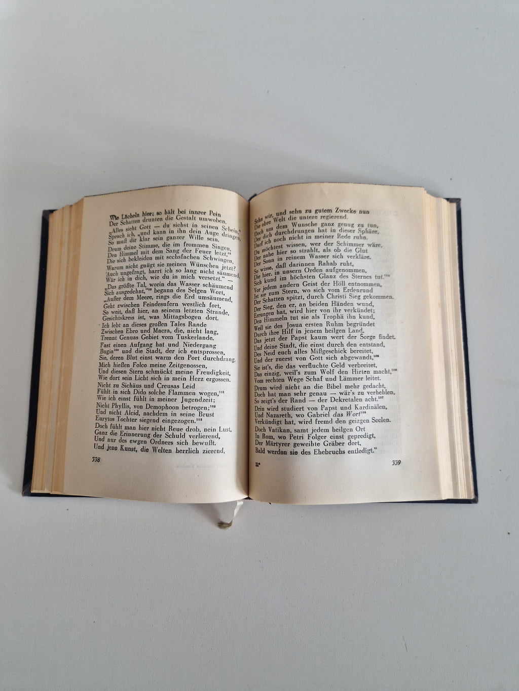 Dante – Göttliche Komödie, Antique German Hardcover, Deutsche Buch-Gemeinschaft Berlin