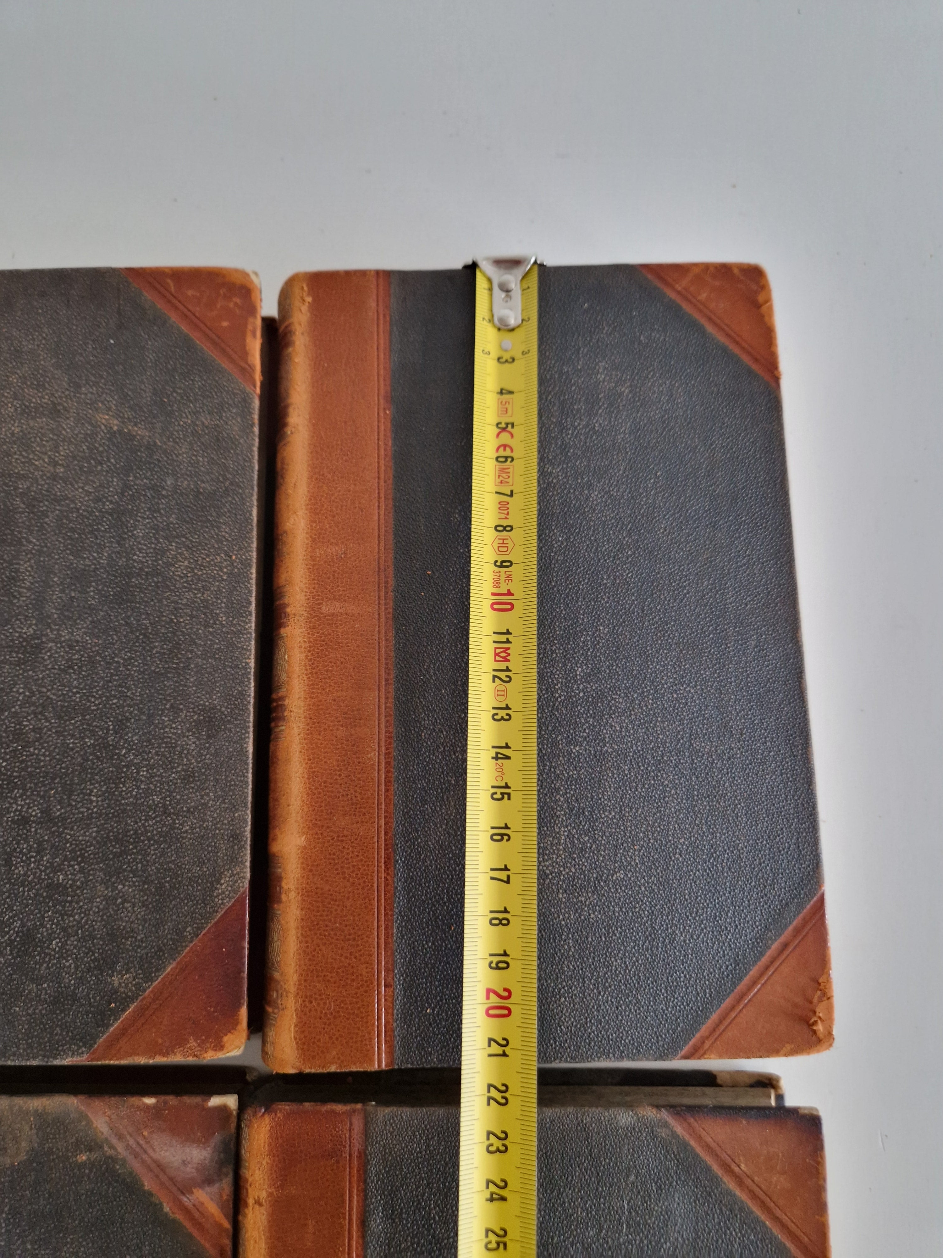 Œuvres Complètes de Molière – 4-Volume Set | Firmin-Didot Paris | 19th Century Half-Leather Binding
