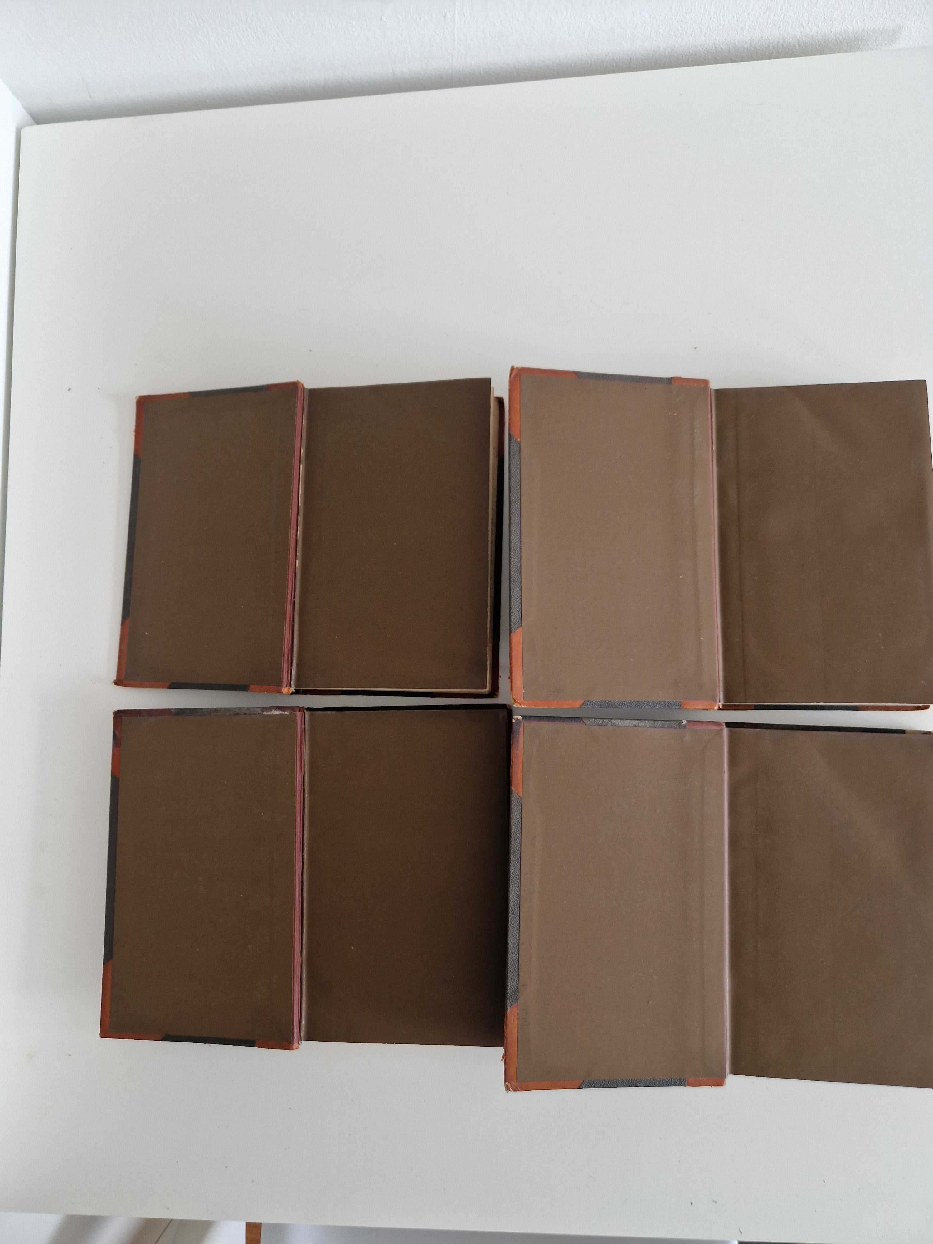 Œuvres Complètes de Molière – 4-Volume Set | Firmin-Didot Paris | 19th Century Half-Leather Binding