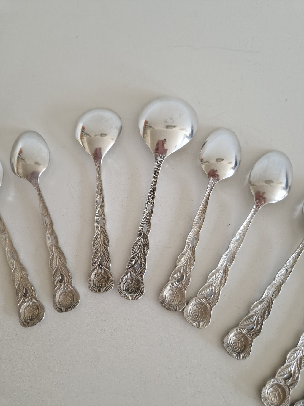 Vintage Silver-Plated Cutlery Set – Hildesheimer Rose Pattern, 14-Piece