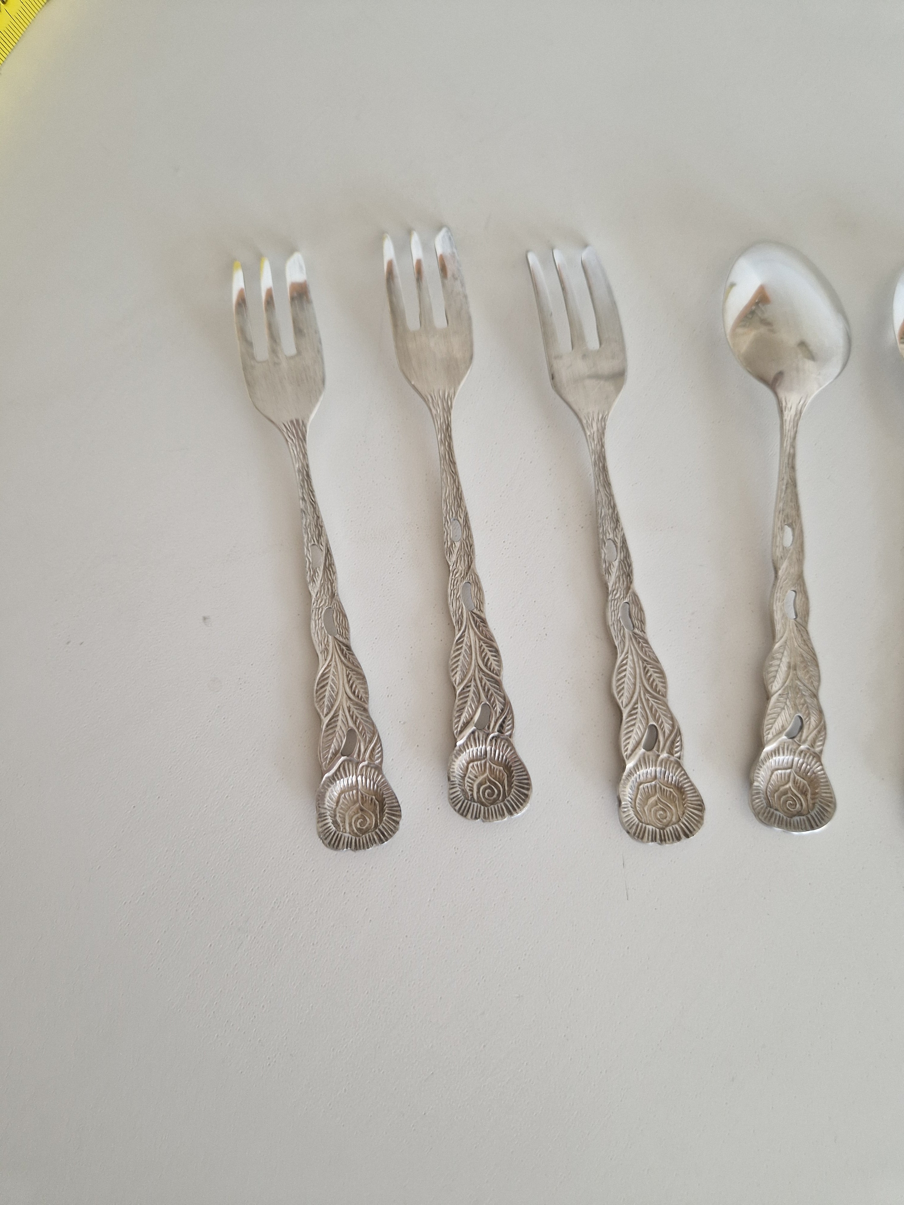 Vintage Silver-Plated Cutlery Set – Hildesheimer Rose Pattern, 14-Piece