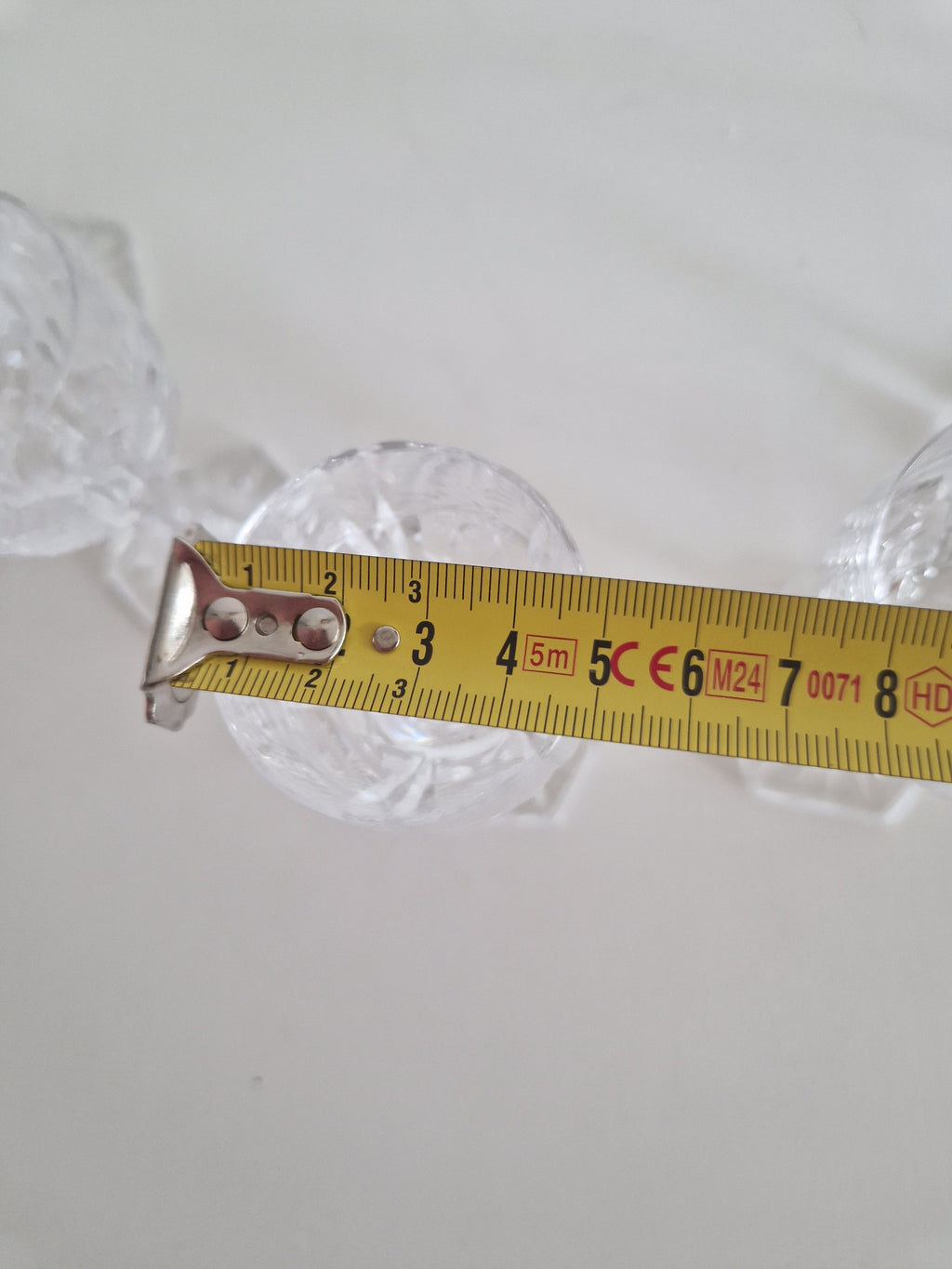 Ensemble de 6 verres à liqueur en cristal taillé main autrichien | Cristal au plomb 24%