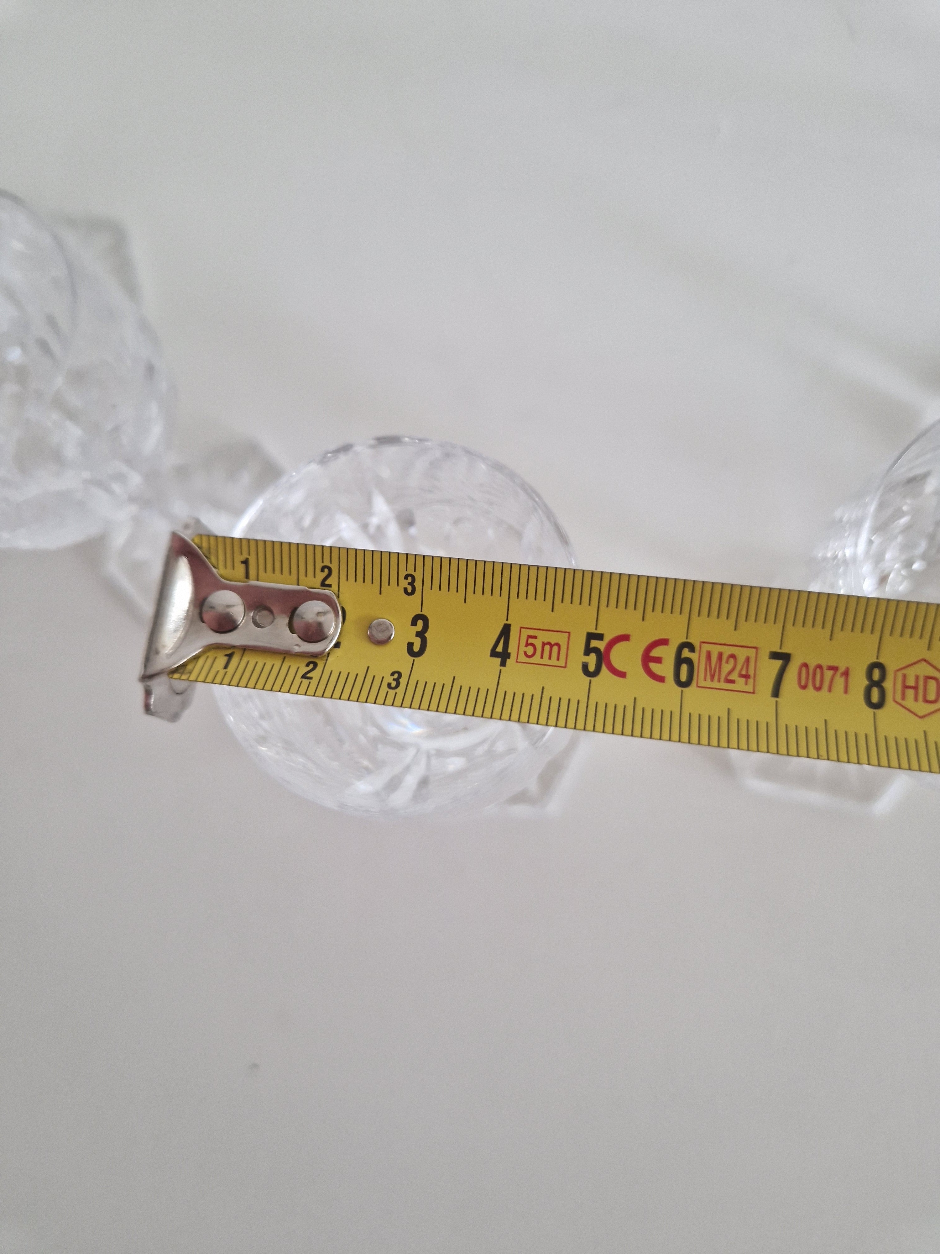 Ensemble de 6 verres à liqueur en cristal taillé main autrichien | Cristal au plomb 24%