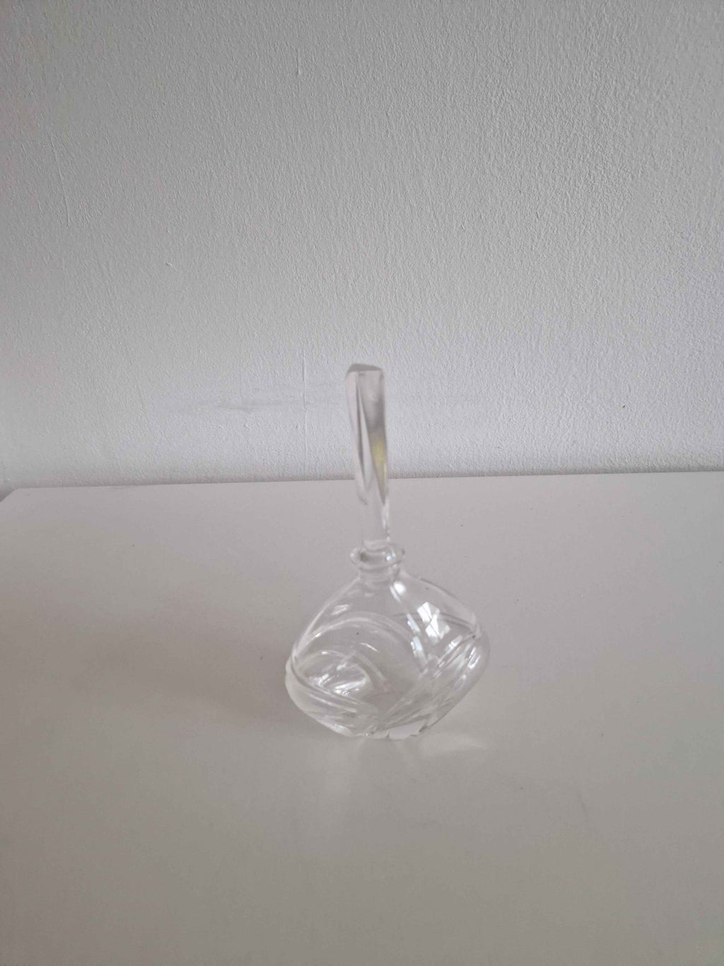 Vintage Glass Perfume Bottle - Exquisite Antique Vanity Accessory