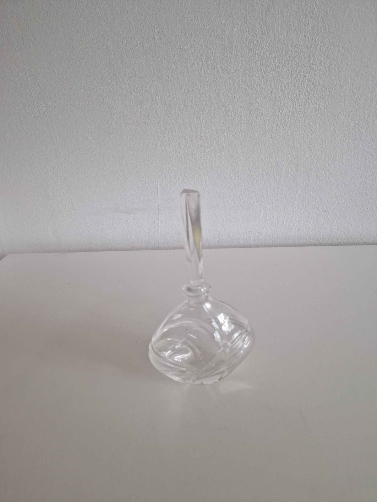 Vintage Glass Perfume Bottle - Exquisite Antique Vanity Accessory