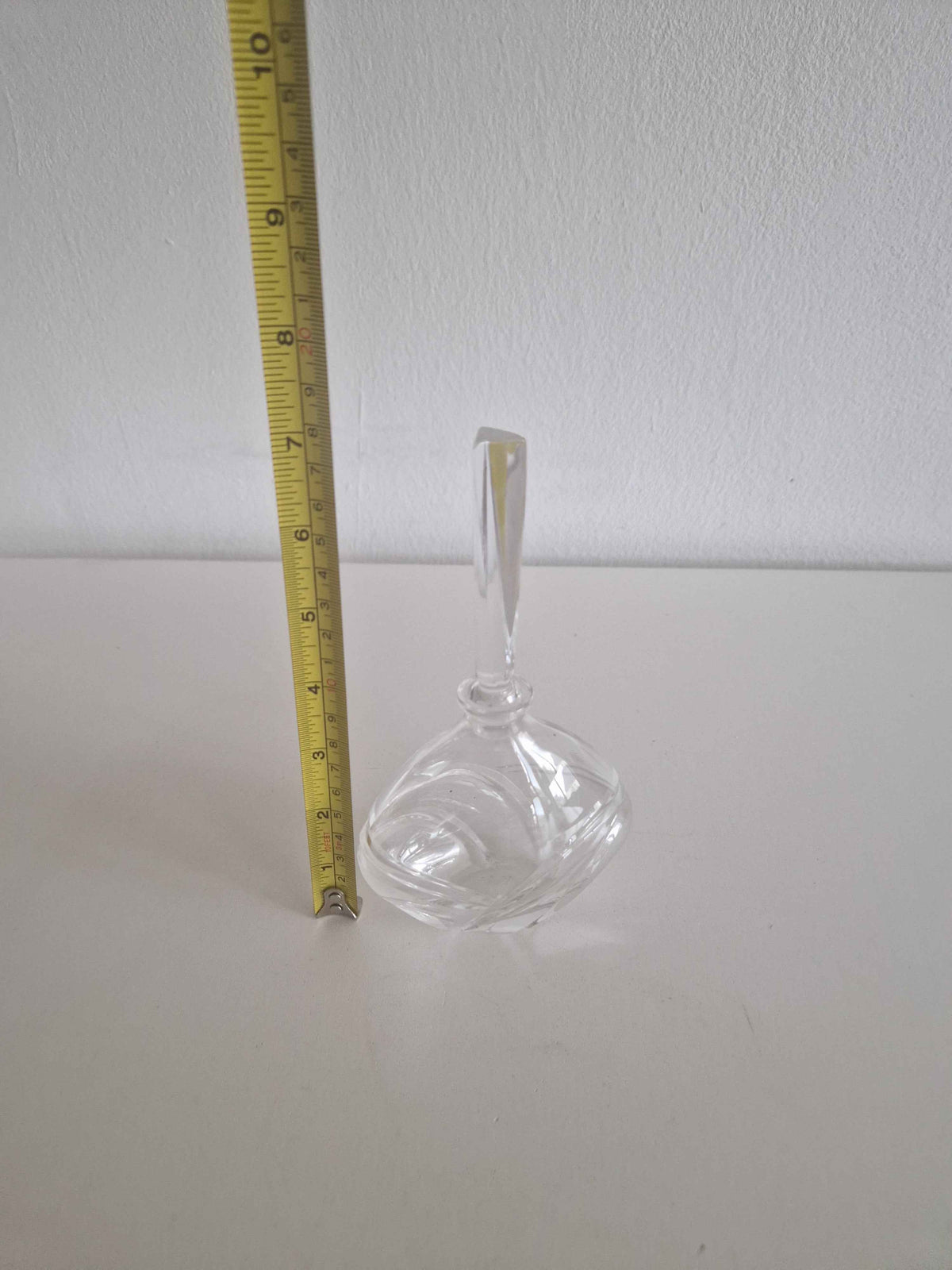 Vintage Glass Perfume Bottle - Exquisite Antique Vanity Accessory