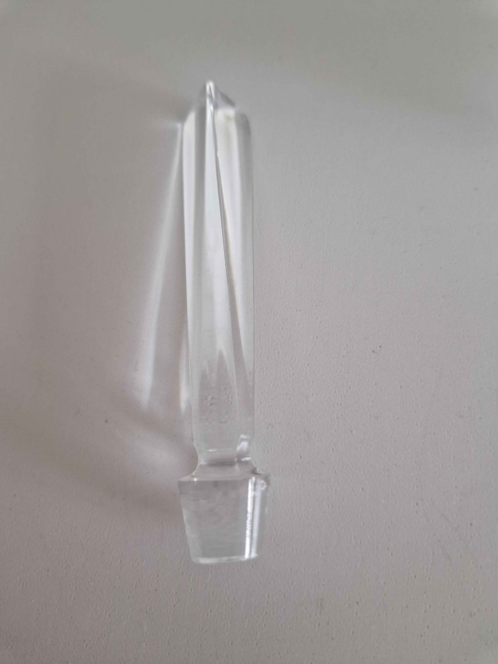 Vintage Glass Perfume Bottle - Exquisite Antique Vanity Accessory