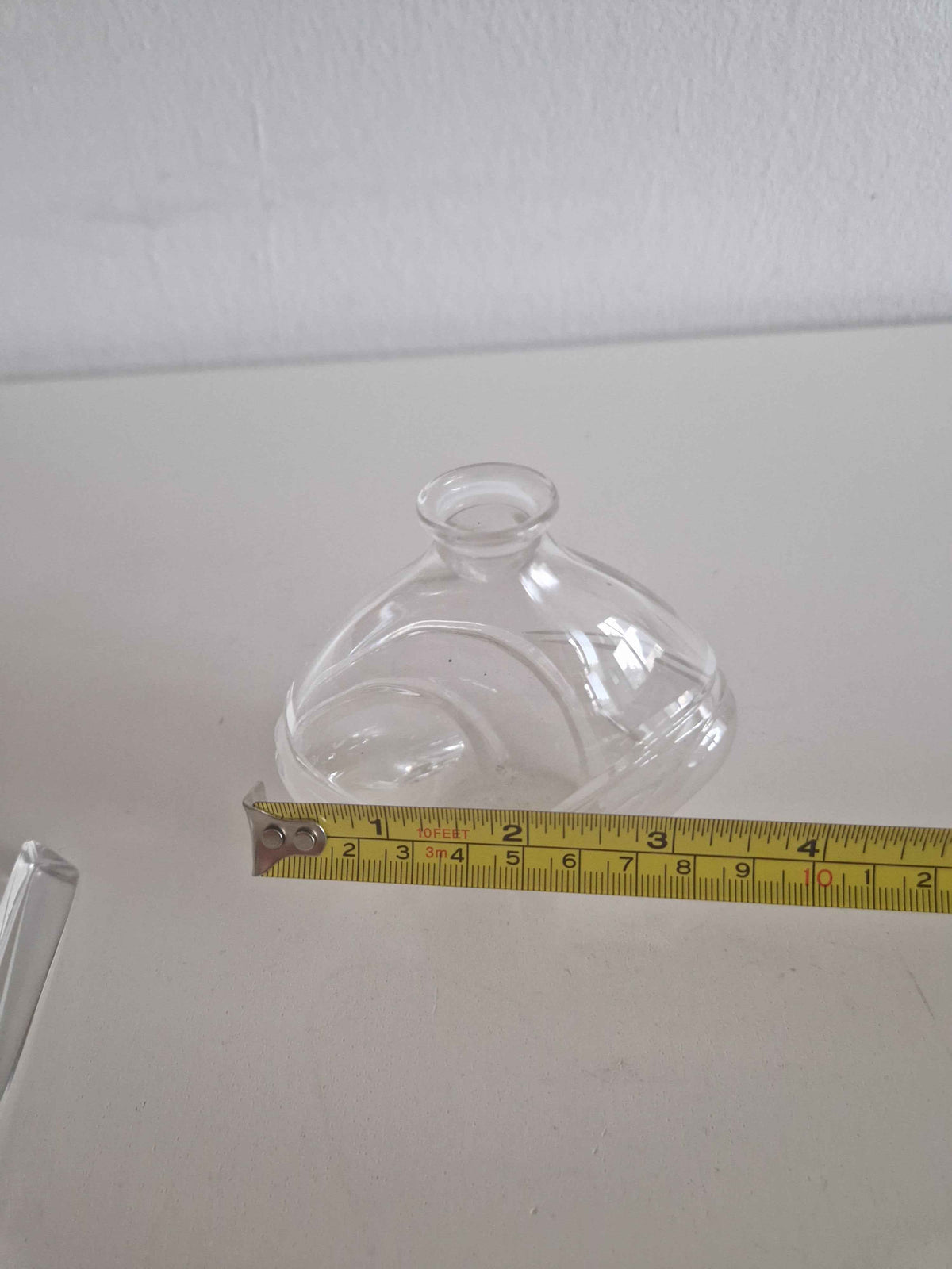 Vintage Glass Perfume Bottle - Exquisite Antique Vanity Accessory