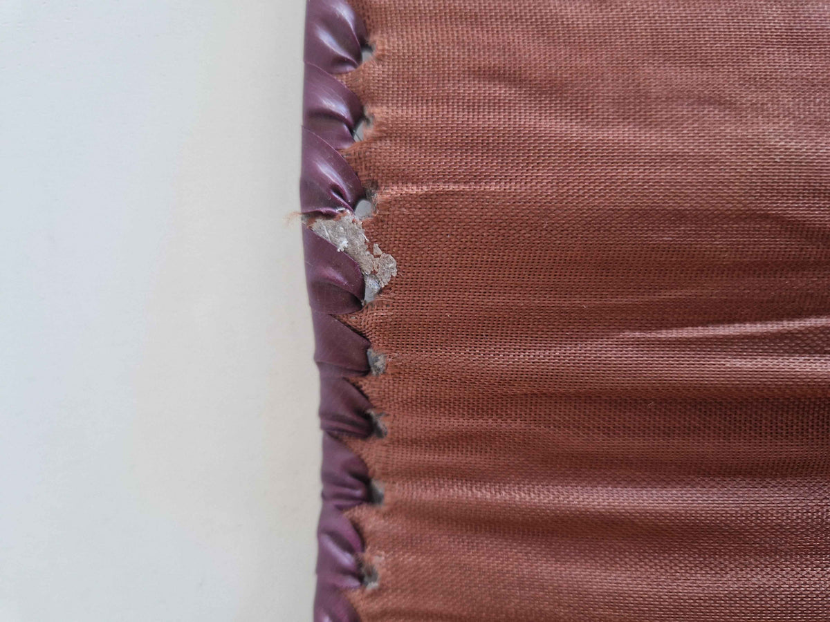 Vintage Leather Book Cover: Hand-Stitched Burgundy Rialto Bridge Design for Timeless Elegance